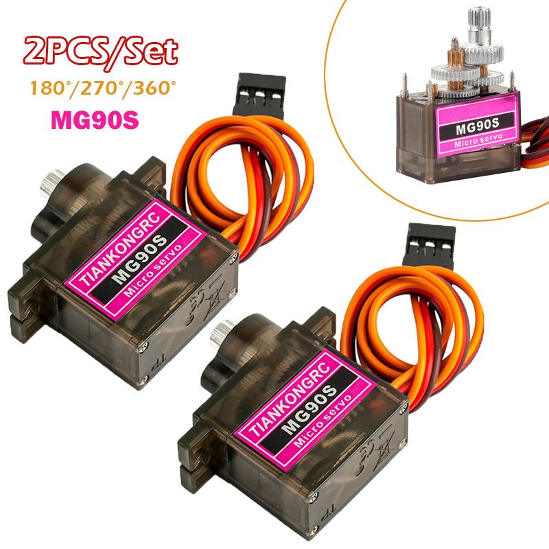 Drone Rc Ufo - 2PCS MG90S Full Metal Gear Micro