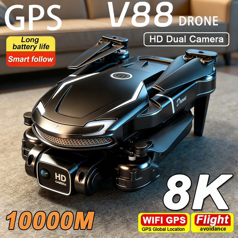 Drone Top Rc - New Drone V88 pro RC Quadcopter