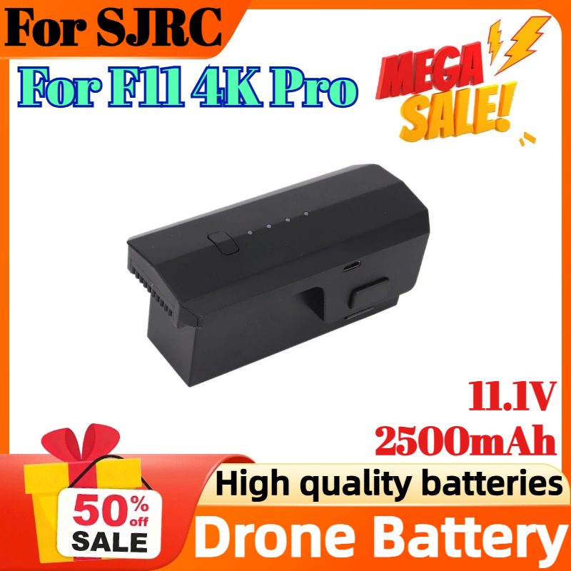 Drone Sjrc - 2500mAh 11.1V Drone Battery for SJRC