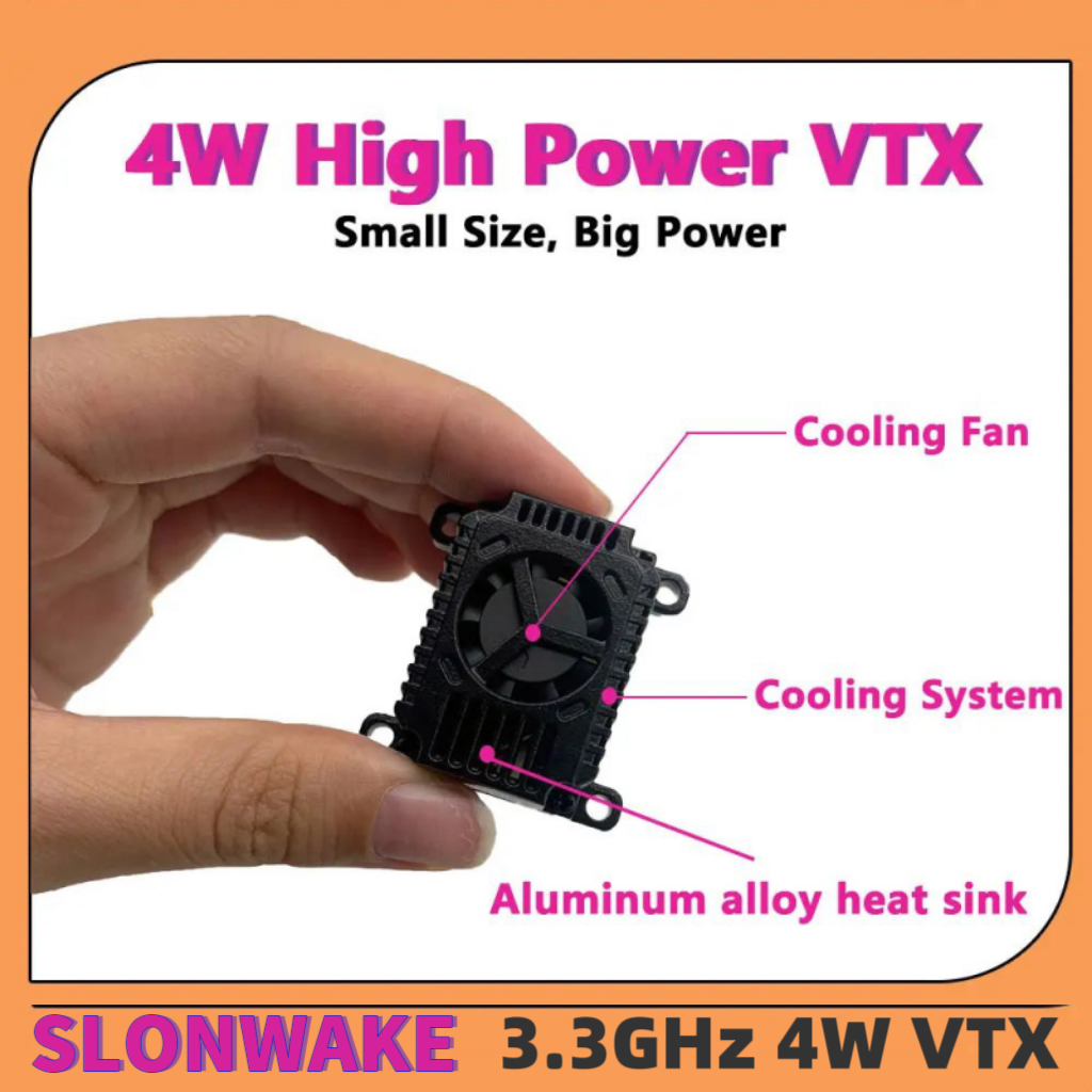 SLONWAKE FPV 3.3G 16CH 4000mW  - đánh giá và giá Drone Rc Controller