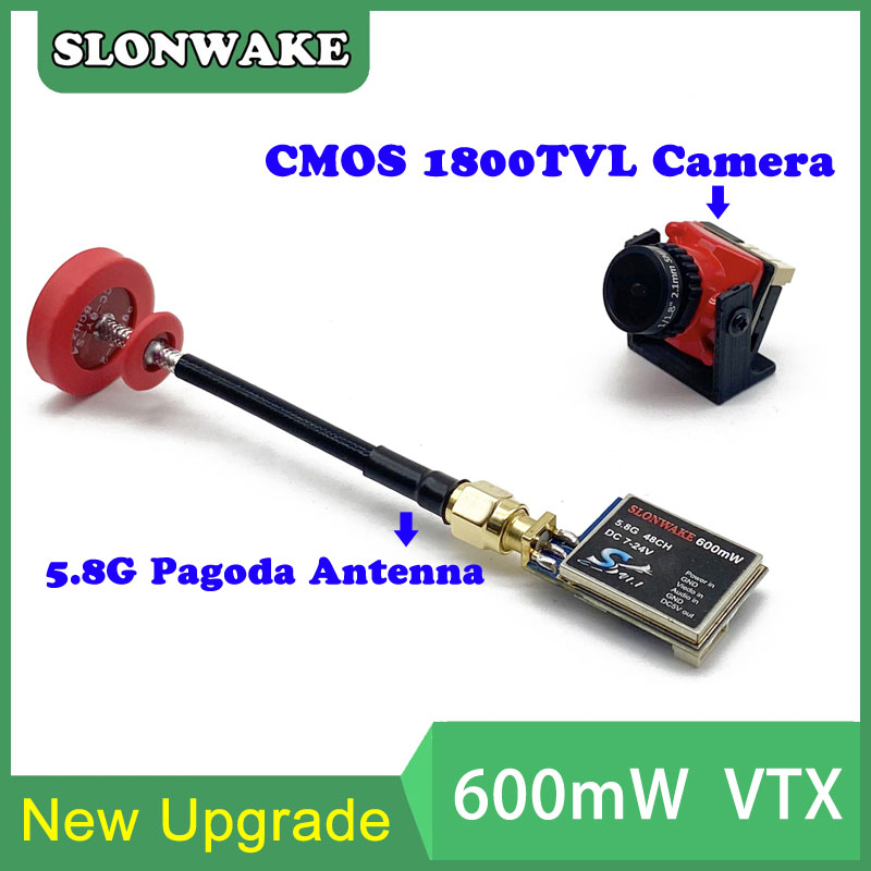 5.8G 48CH 600mW adjustable VTX - đánh giá và giá Drone Rc Controller