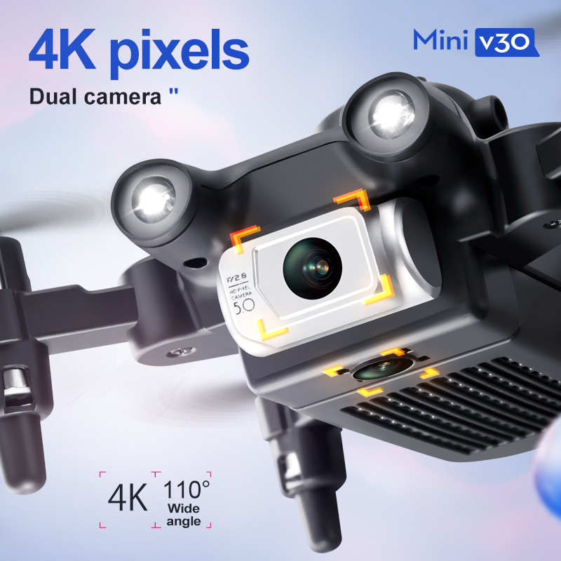 Mini V30 WiFi FPV Drone With 4 - đánh giá và giá Drone Rc Holder