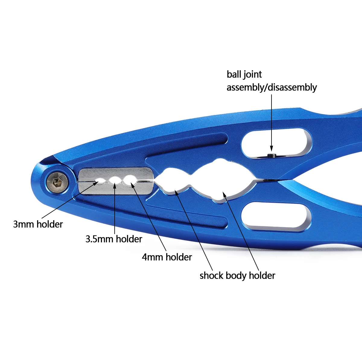 1Pcs Aluminum Pliers Ball Join - đánh giá và giá Drone Rc Holder