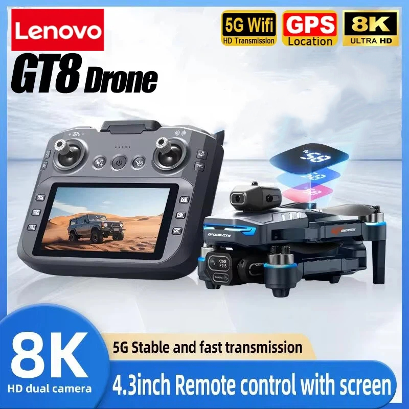 Lenovo GT8 8K Drone Profession - đánh giá và giá Drone Rc Holder