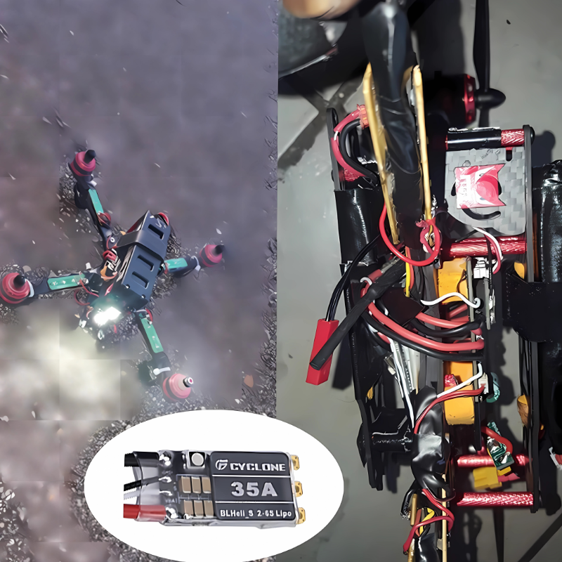 Cyclone 35A BLHeli_S ESC - Hig - đánh giá và giá Drone Rc Controller
