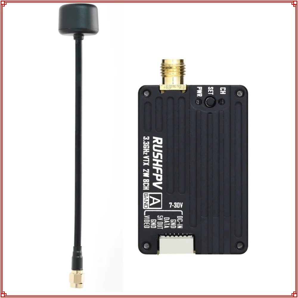2026 New RUSHFPV 3.3G 2W VTX T - đánh giá và giá Drone Rc Controller