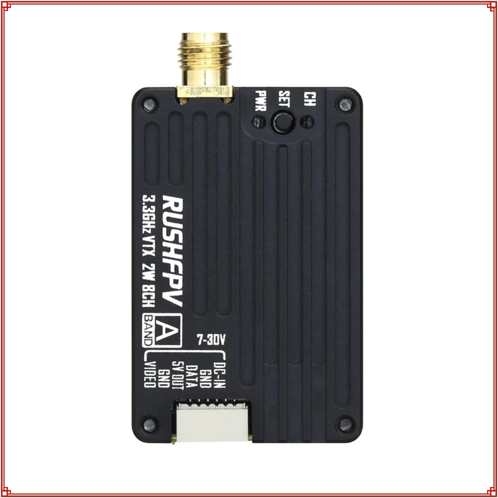 2026 New RUSHFPV 3.3G 2W VTX T - đánh giá và giá Drone Rc Controller