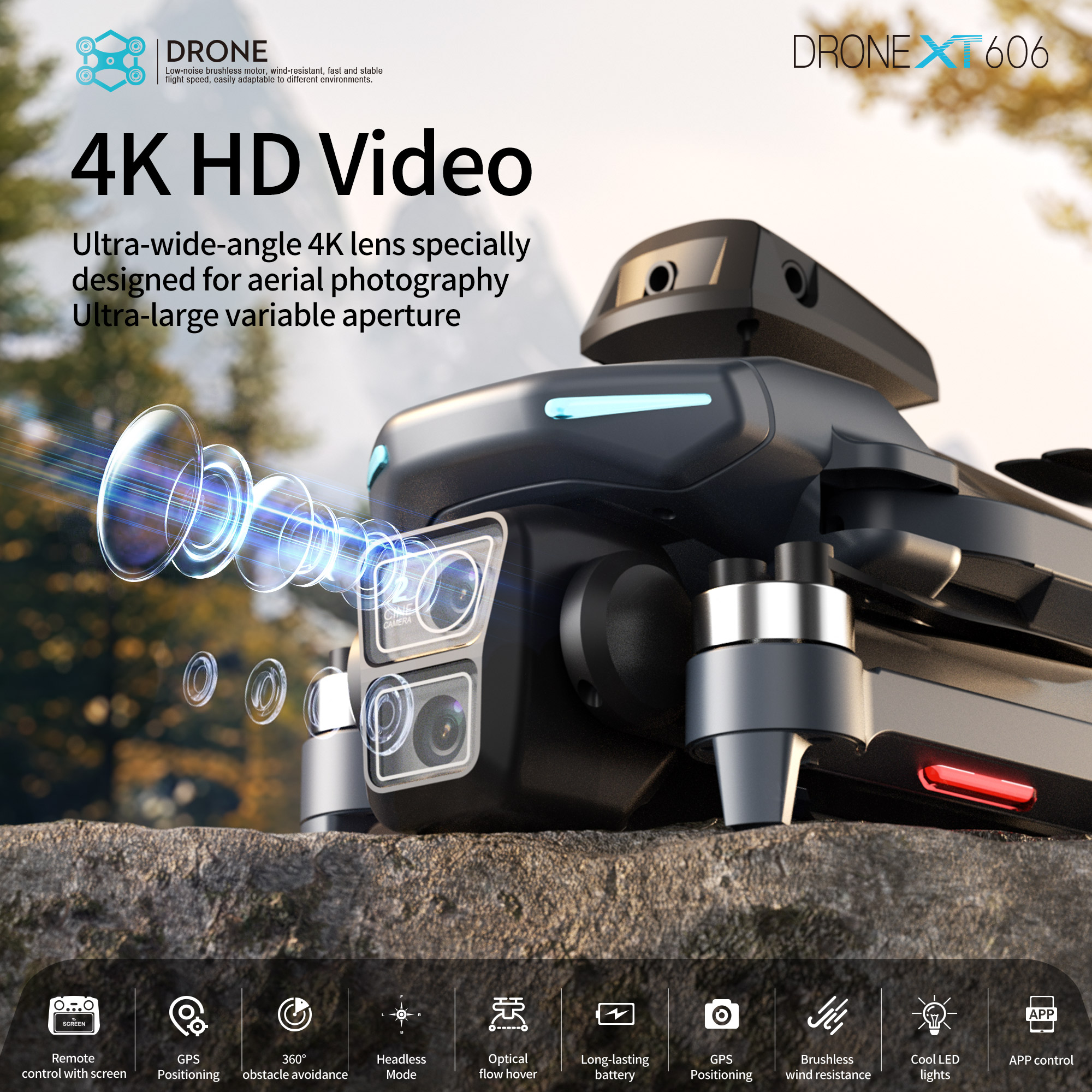 XT606 MAX GPS NEW Drone 8k Pro - đánh giá và giá Drone Top Rc