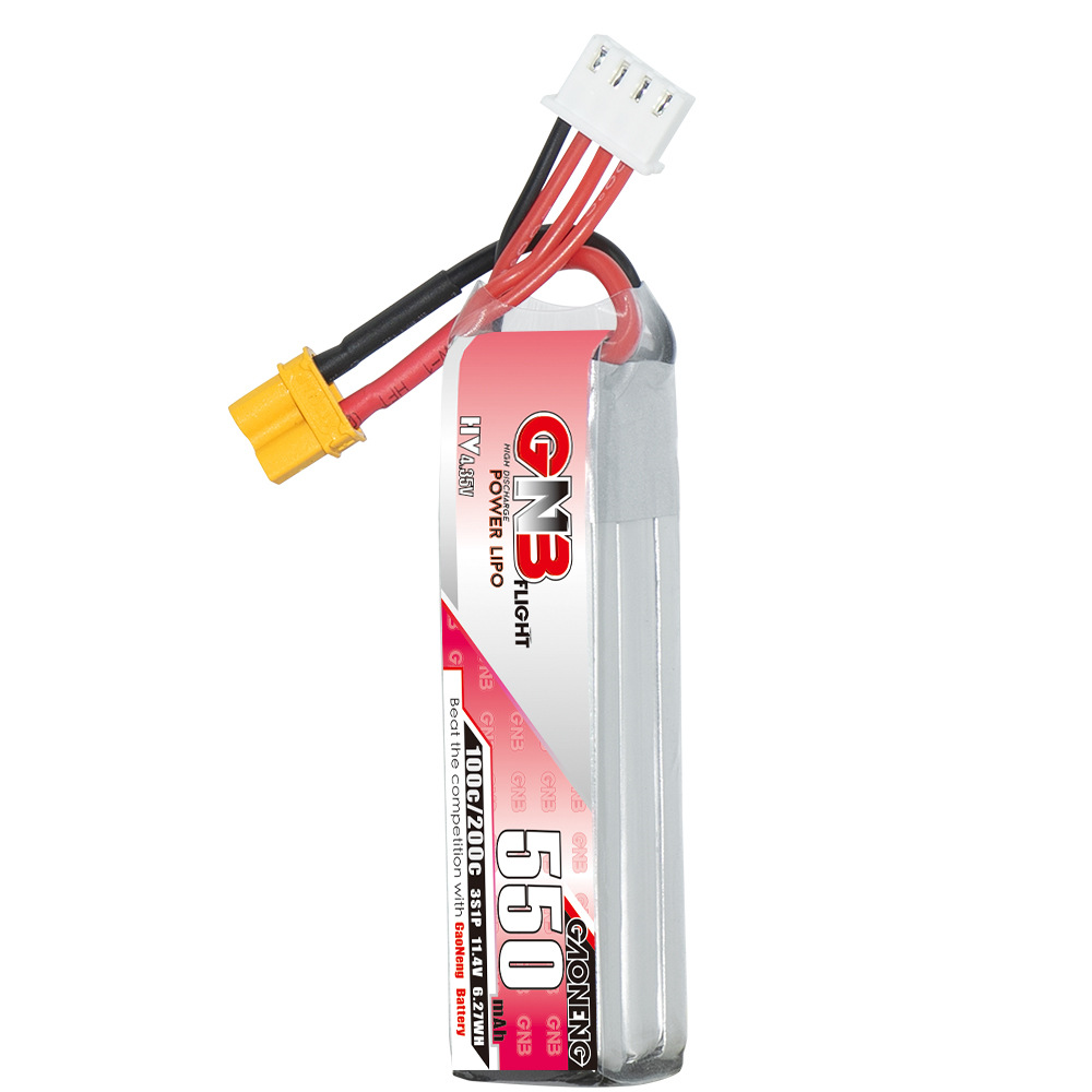 GNB HV 11.4V 550mAh 100C/200C  - đánh giá và giá Drone Carrera Rc