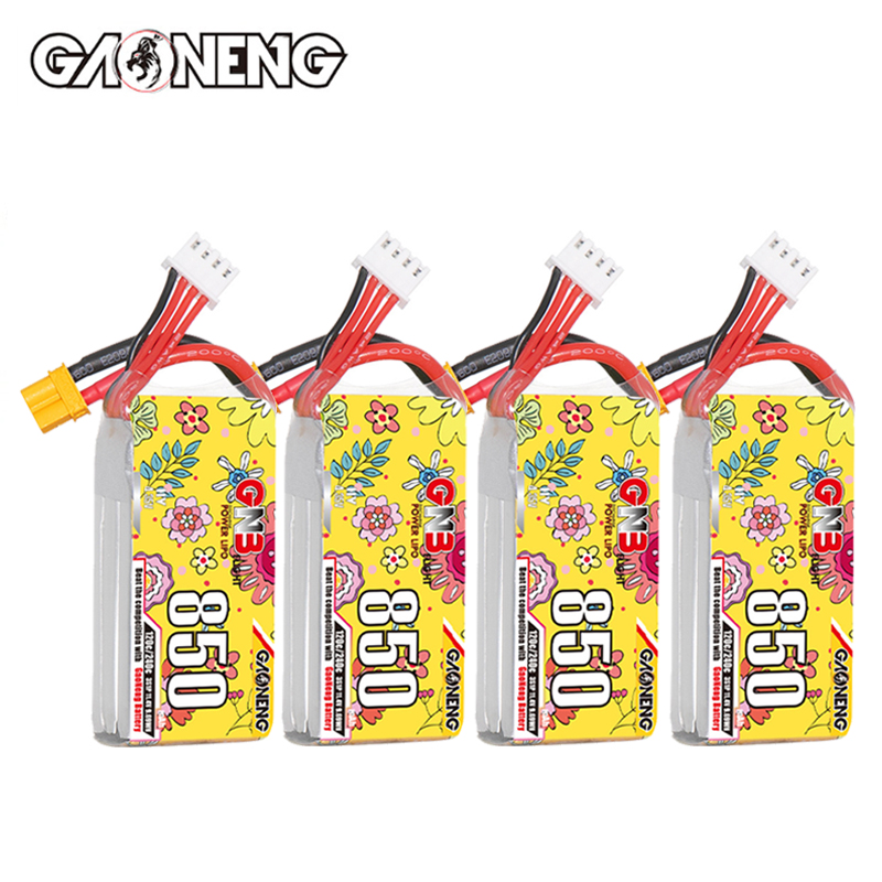 Upgraded GNB 4S 15.2V 850mAh L - đánh giá và giá Drone Carrera Rc