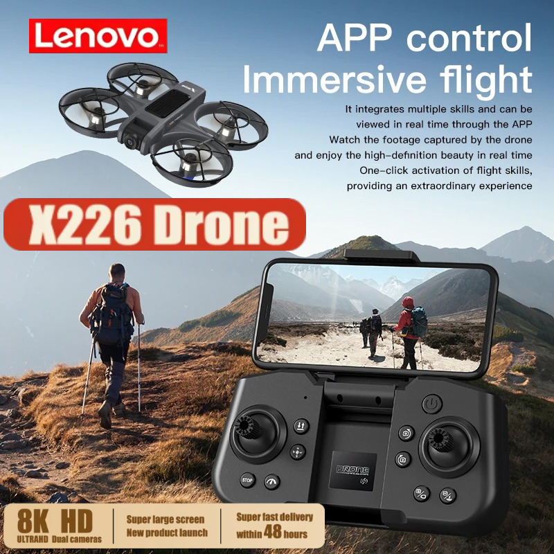 Lenovo 8K X226/X226VR Drones   - đánh giá và giá Drone Rc X226