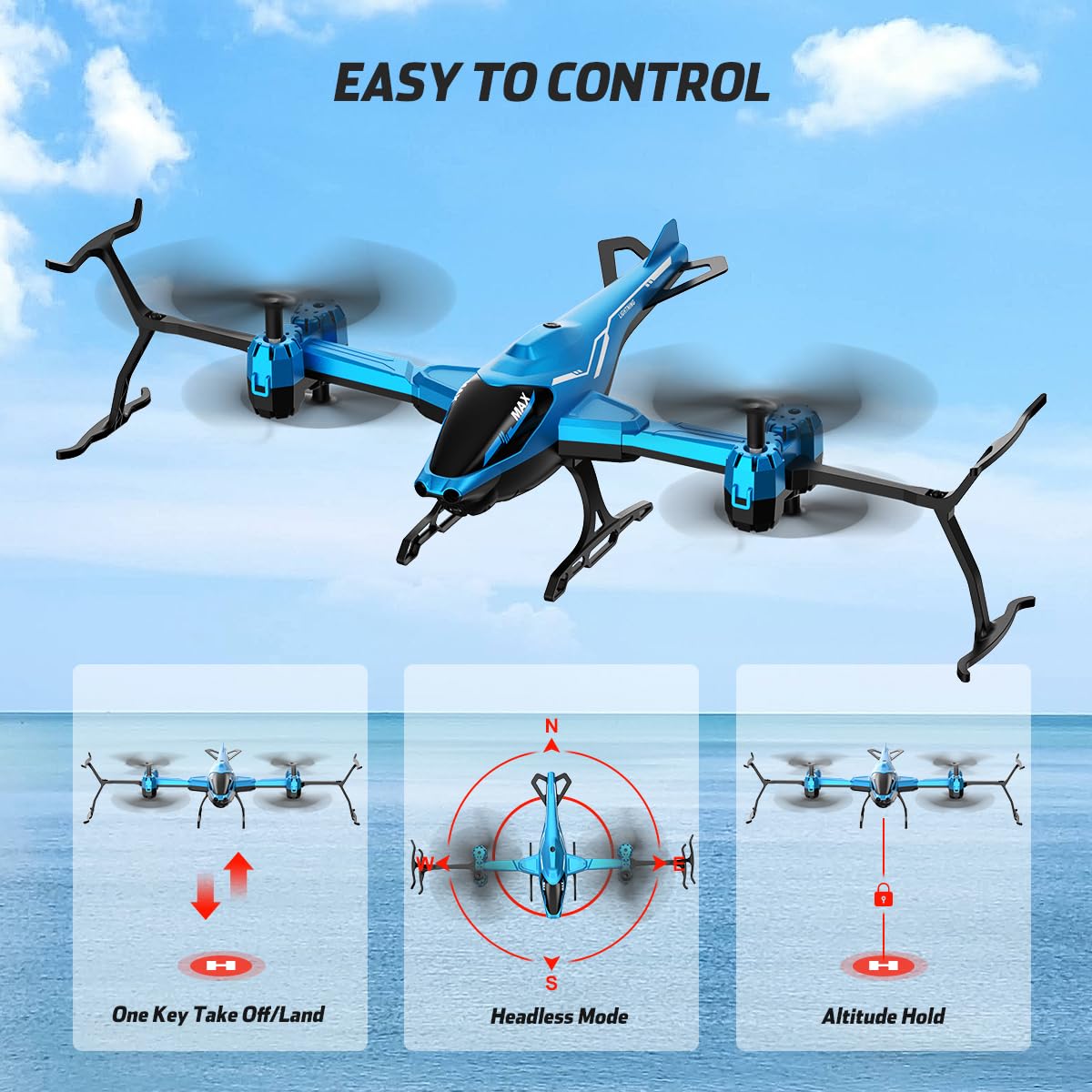 VATOS Super All in 1 Remote Co - đánh giá và giá Drone Rc Ufo
