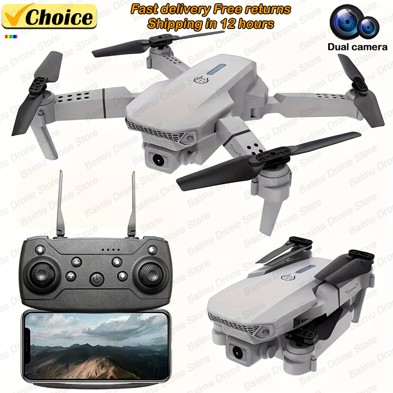 Professional Drone E88 4K Wide - đánh giá và giá Drone Top Rc