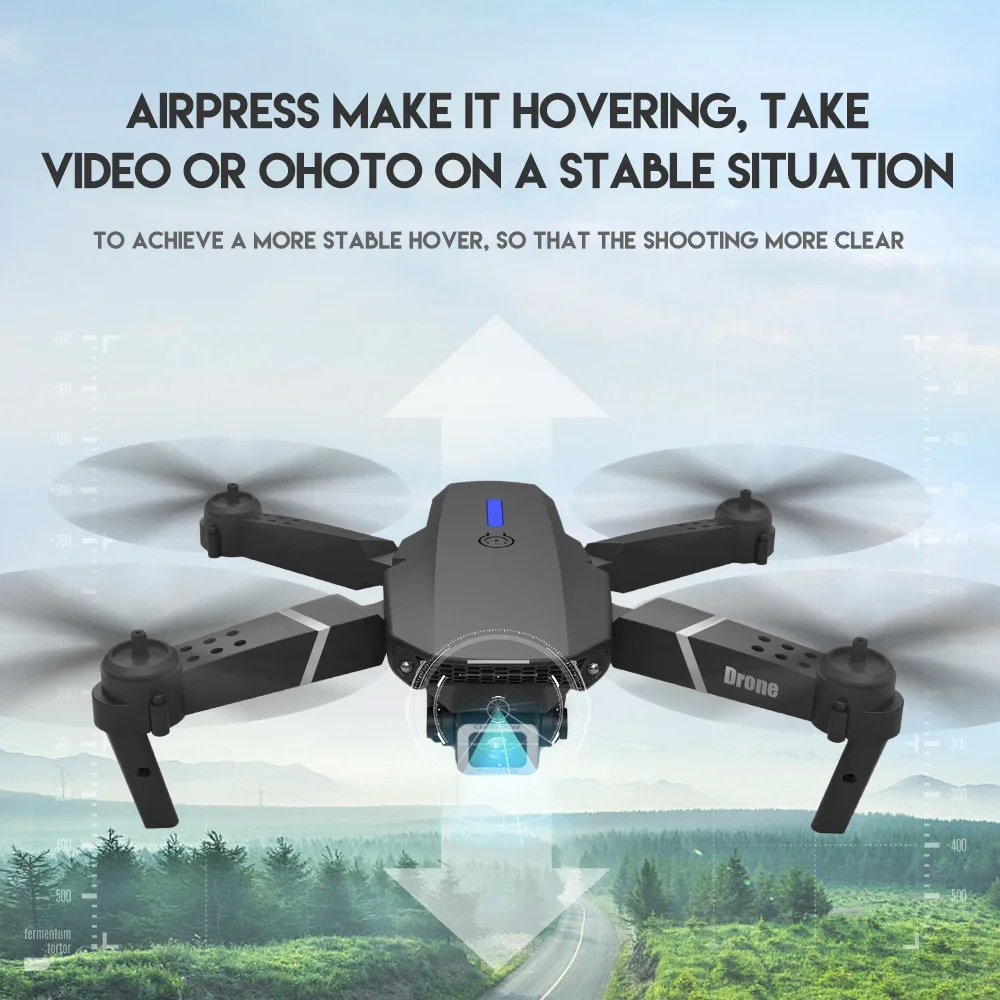 Professional Drone E88 4K Wide - đánh giá và giá Drone Top Rc
