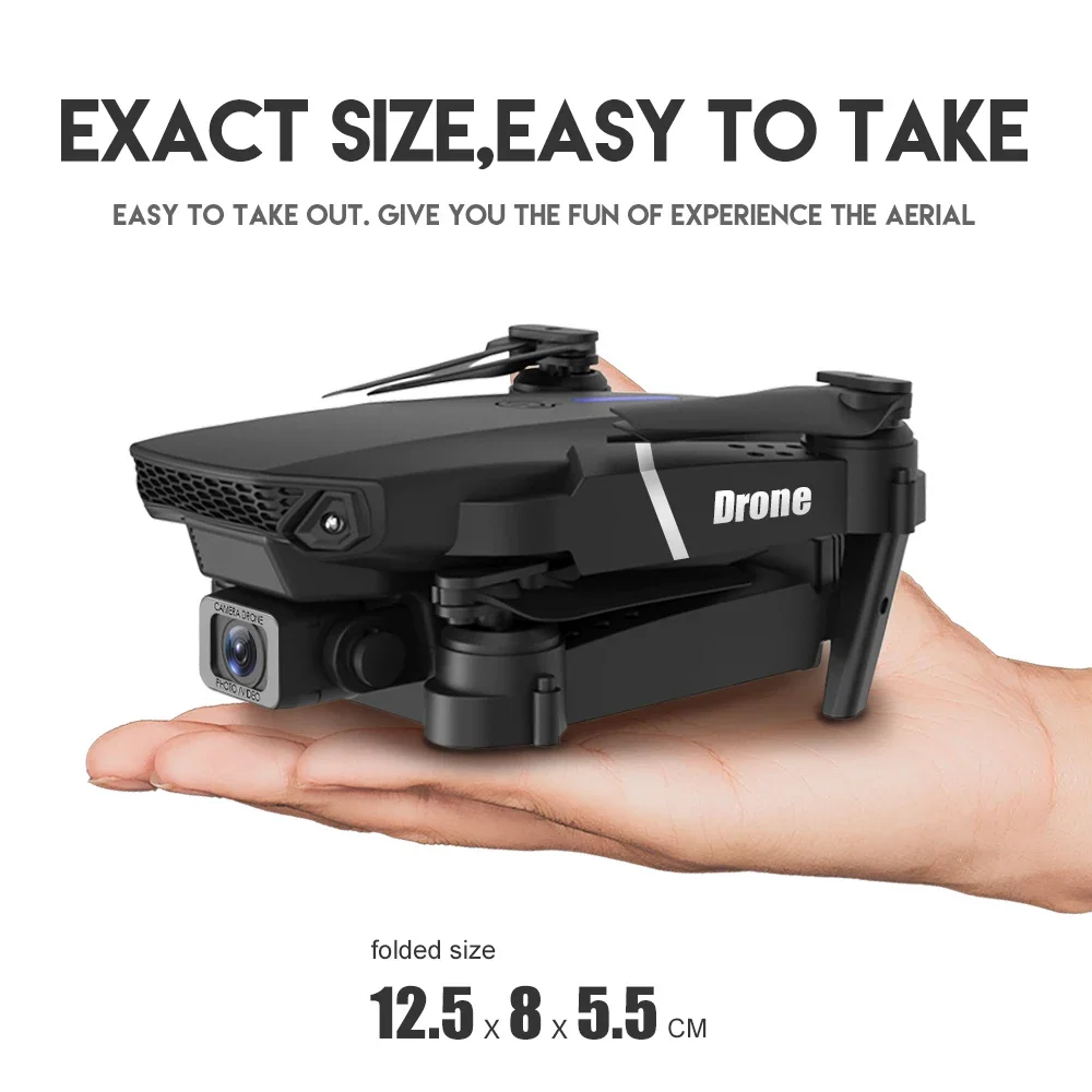 Professional Drone E88 4K Wide - đánh giá và giá Drone Top Rc