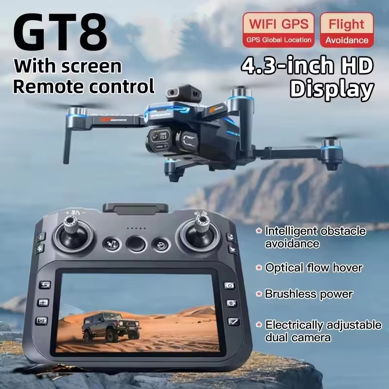 Hot GT8 Mini Drone WIFI FPV Ho - đánh giá và giá Drone Top Rc