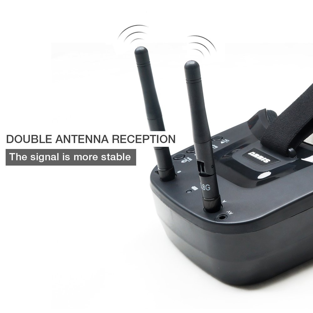 VR009 5.8G FPV Goggles 40CH 3  - đánh giá và giá Fpv Goggles Headset