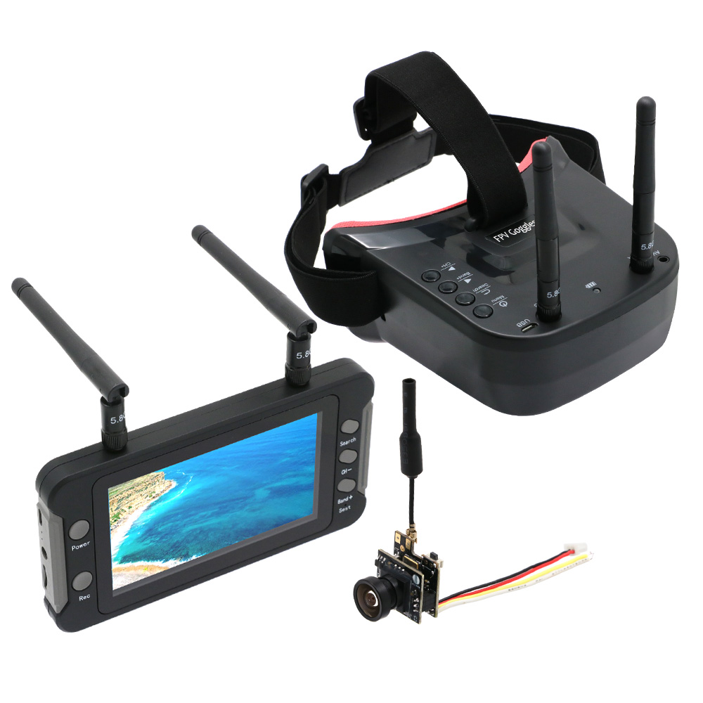 5.8G 40CH  FPV Goggles Monitor - đánh giá và giá Fpv Goggles Headset