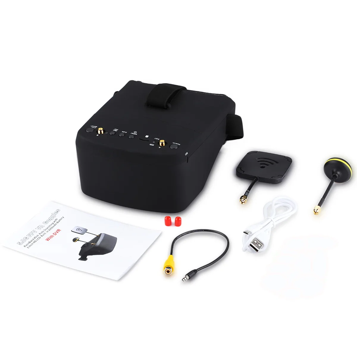 EV800D 5.8G 40CH 5 Inch 800*48 - đánh giá và giá Fpv Goggles Headset