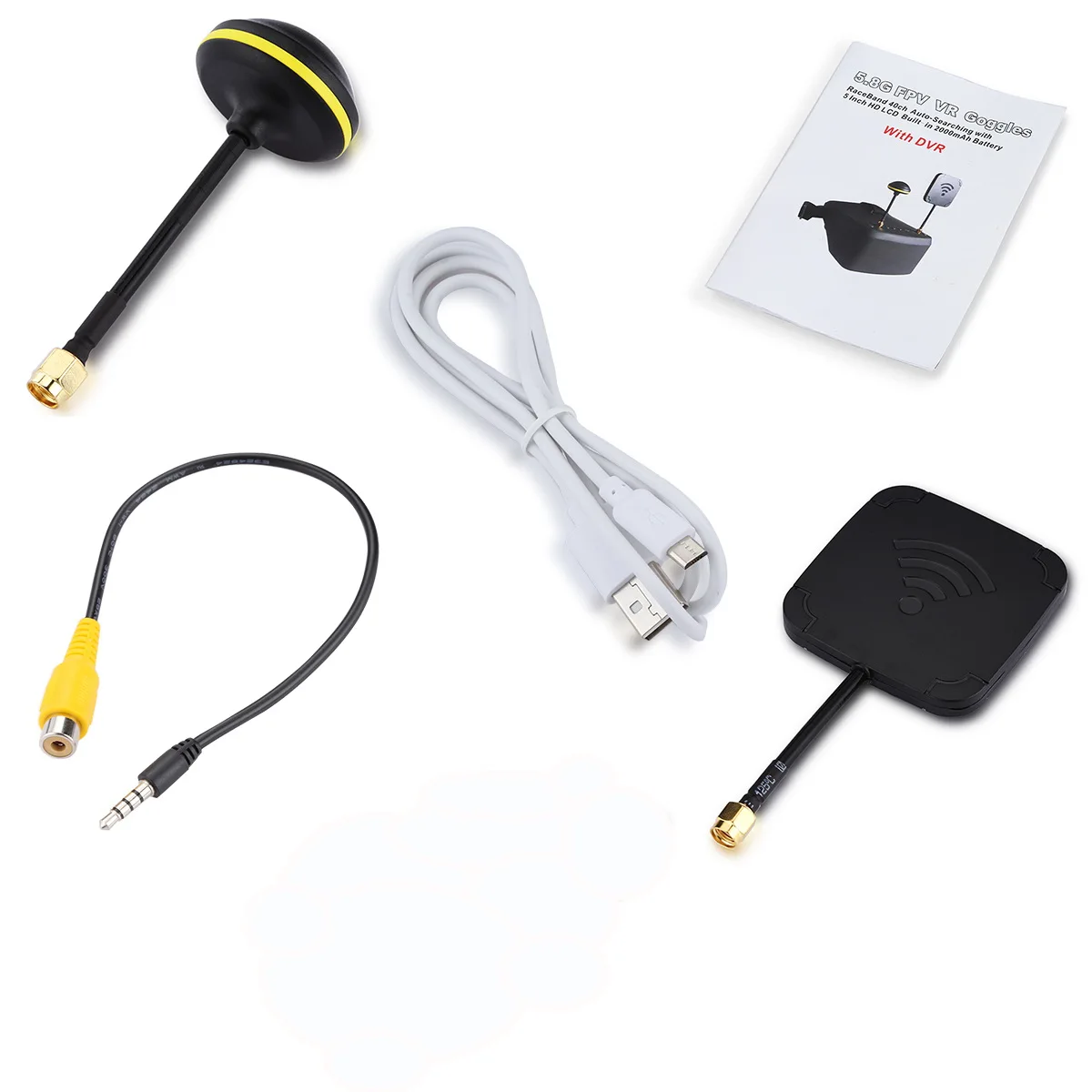 EV800D 5.8G 40CH 5 Inch 800*48 - đánh giá và giá Fpv Goggles Headset