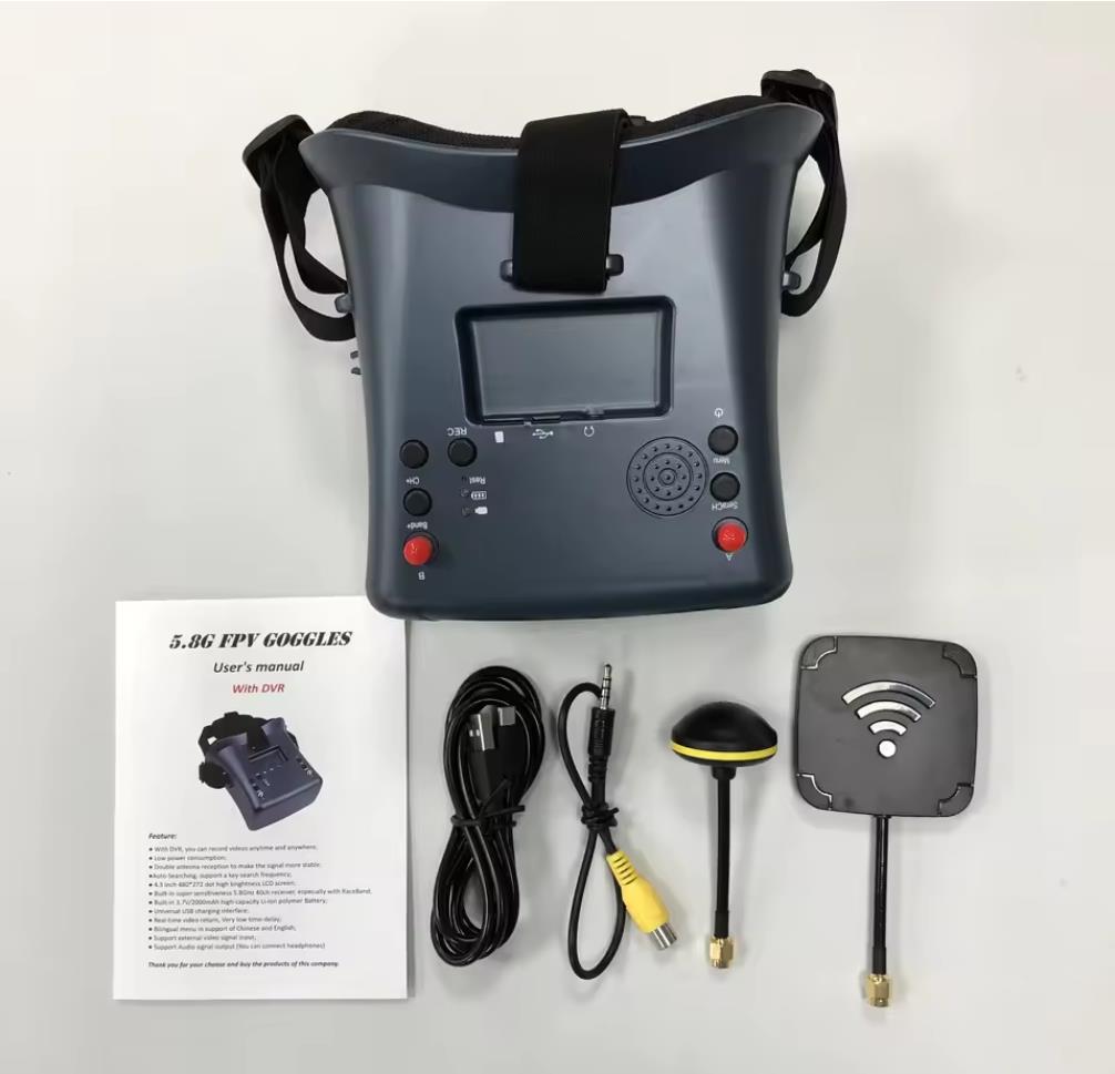 FPV Goggles V1 V2 5.8G 40CH 4. - đánh giá và giá Fpv Goggles Headset