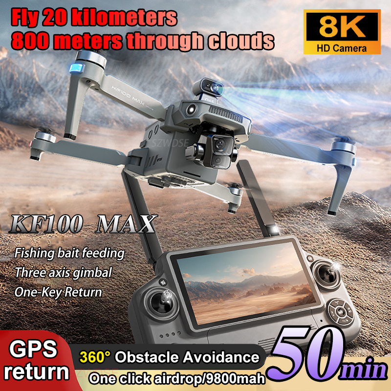 SJRC KF100 MAX 8K UHD Photo HD - đánh giá và giá Drone Sjrc