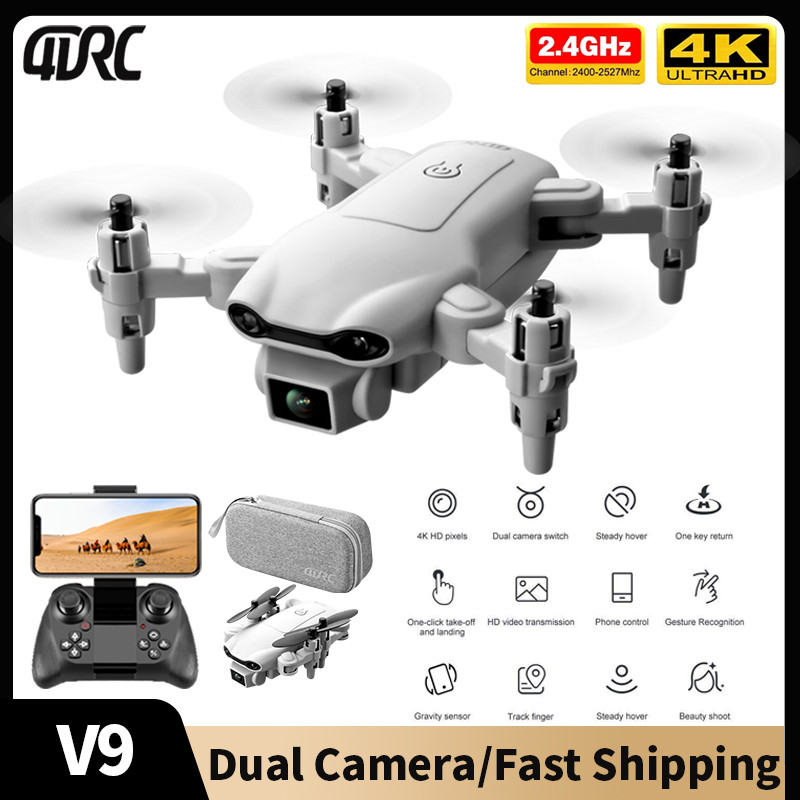 4DRC 2023 New V9 Mini Drone 4k - đánh giá và giá Drone Pro Rc Ufo