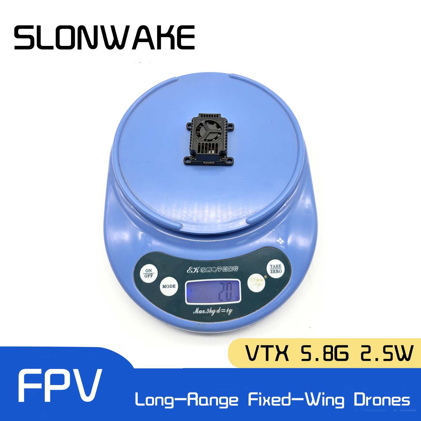SLONWAKE 5.8G 48CH FPV Transmi - đánh giá và giá Drone Rc Controller