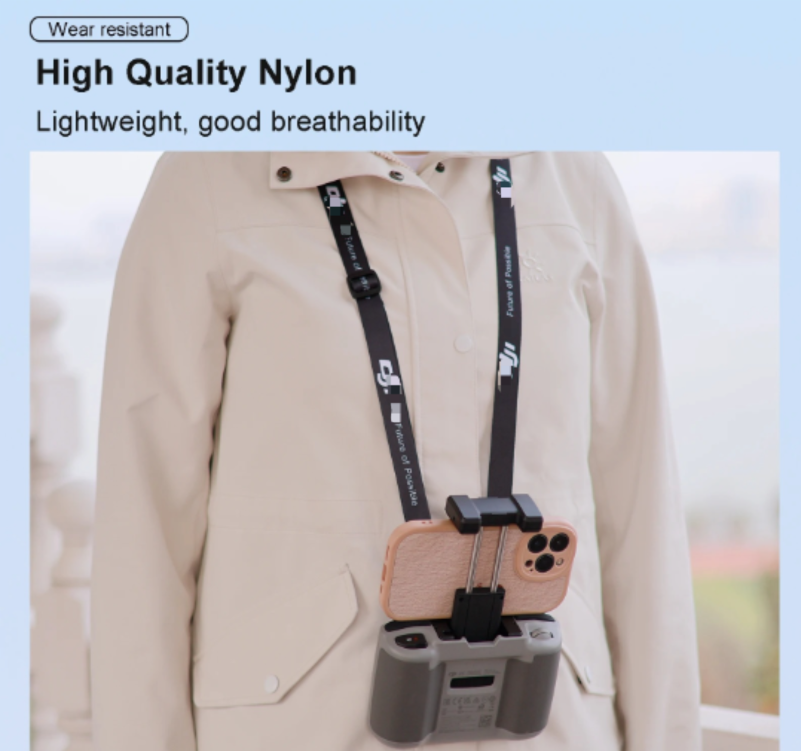 Remote Controller Lanyard Neck - đánh giá và giá Drone Dji Rc N2