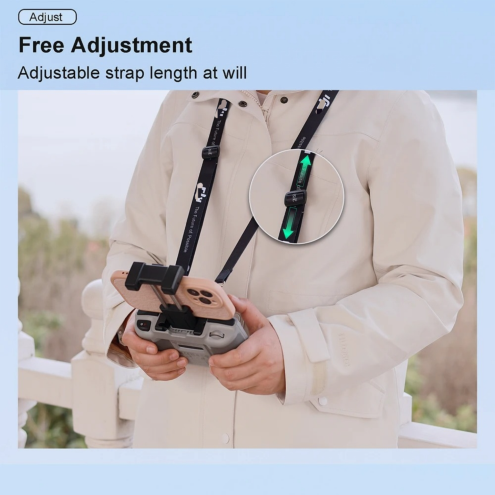 Remote Controller Lanyard Neck - đánh giá và giá Drone Dji Rc N2