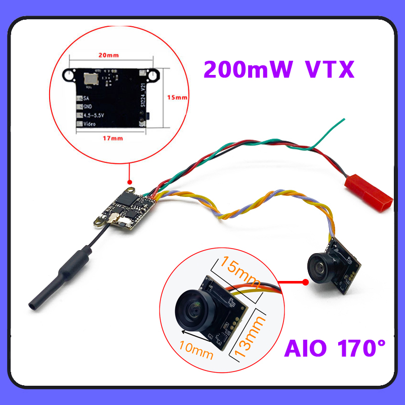SLONWAKE 5.8G 1200TVL FPV Came - đánh giá và giá Drone Rc Controller
