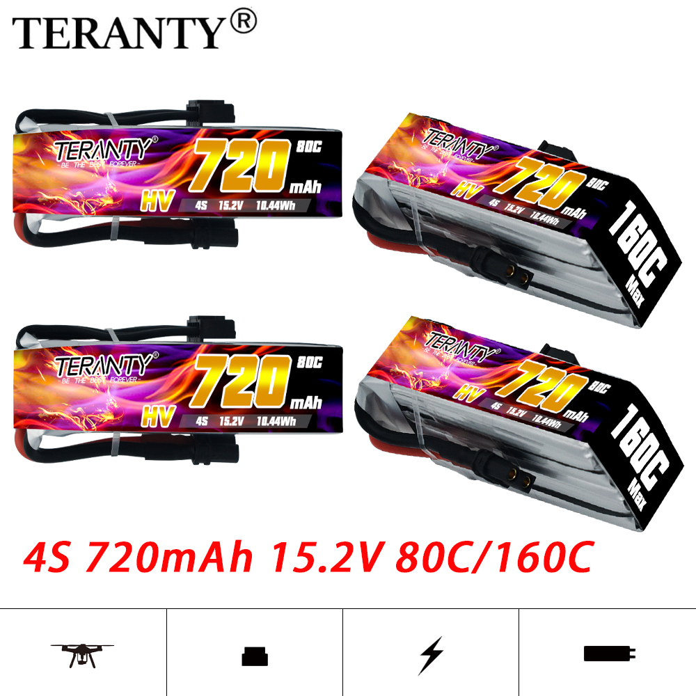 TERANTY 720mAh 4S 15.2V HV Lip - đánh giá và giá Drone Rc Kit