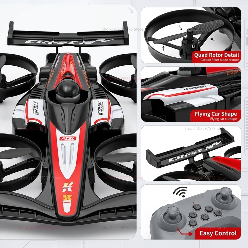Mini RC Flying Car Transformab - đánh giá và giá Drone Pro Rc Ufo