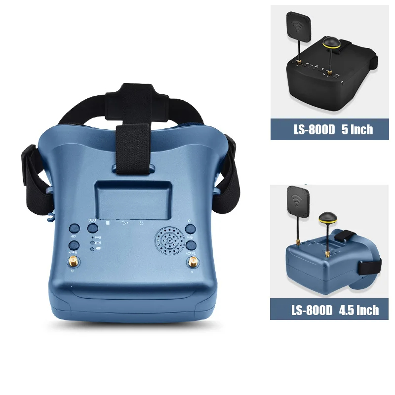 FPV Goggles LS-800D 5.8G 40CH  - đánh giá và giá Fpv Goggles Headset
