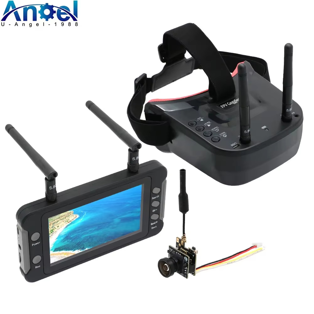 5.8G 40CH Dual Antennas FPV Go - đánh giá và giá Fpv Goggles Headset