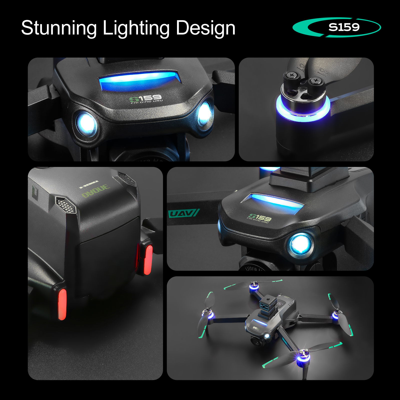 S159 GPS Drone 4K Profesional  - đánh giá và giá Drone Rc Holder