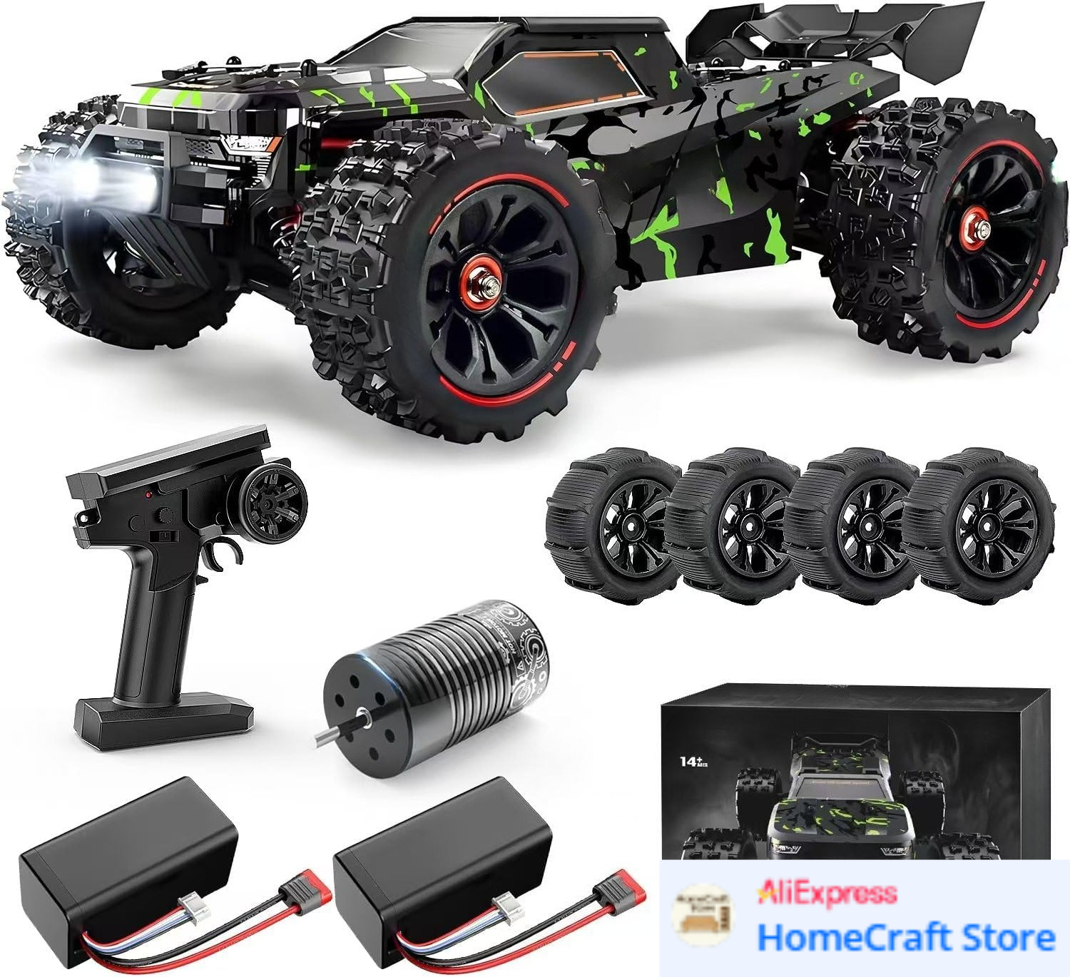 1/14 Brushless RC Cars for Adu - đánh giá và giá Drone Carrera Rc