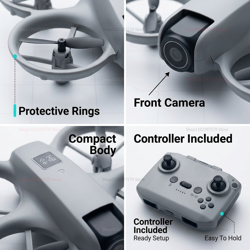 Mini Drone with 8K HD Camera F - đánh giá và giá Drone Pro Rc Ufo